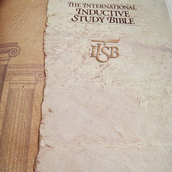 The International Inductive Study Bible Precept Ministries International 1993 HC - Picture 6 of 9